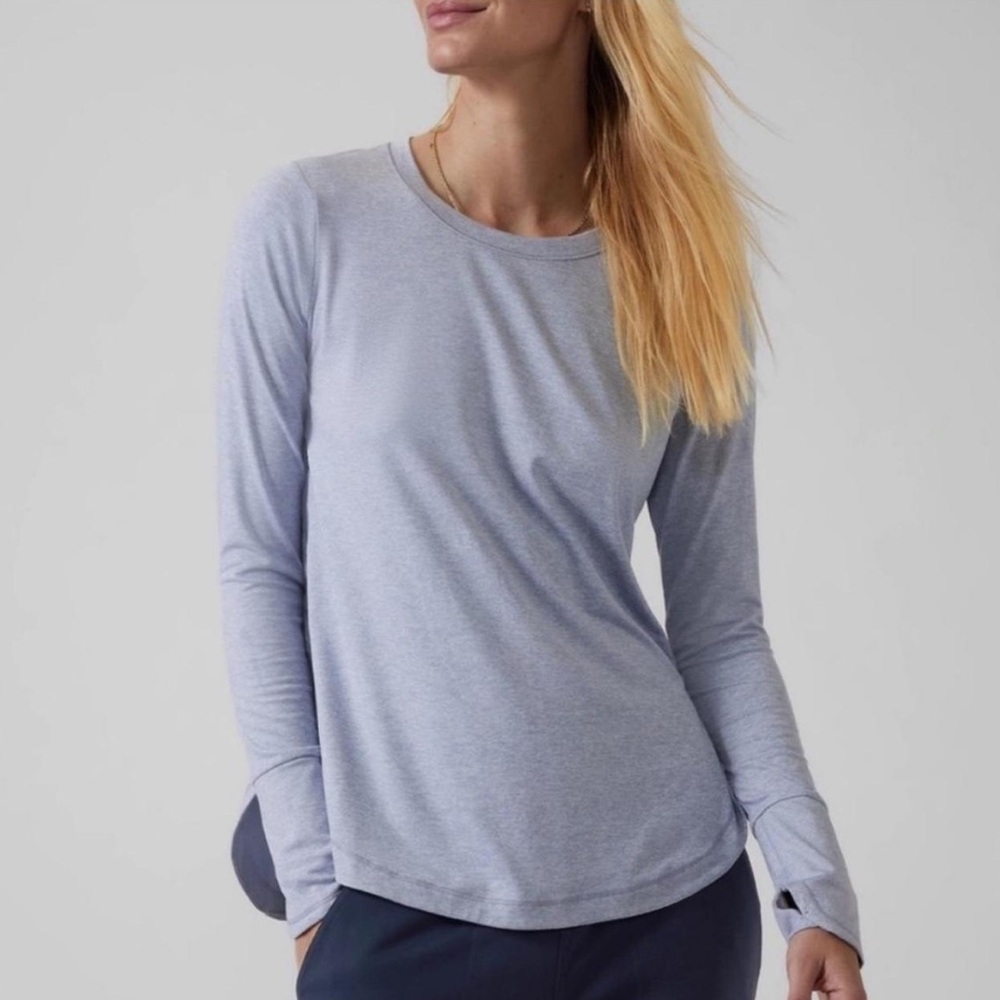 Athleta Uptempo Long Sleeve Top Size Small - Picture 1 of 7